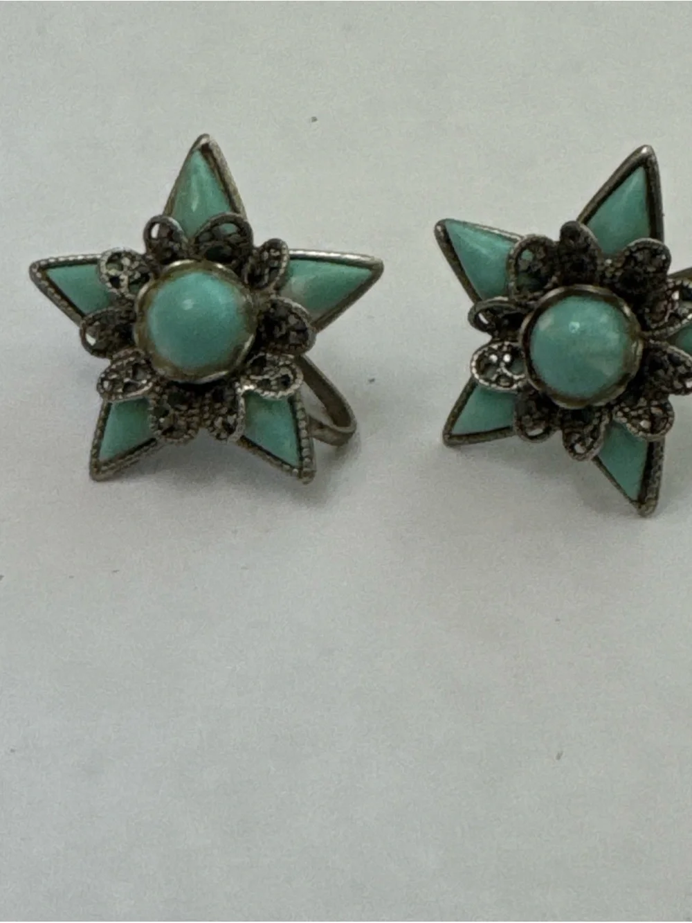 7 Pair of Vintage Screw-On Earrings